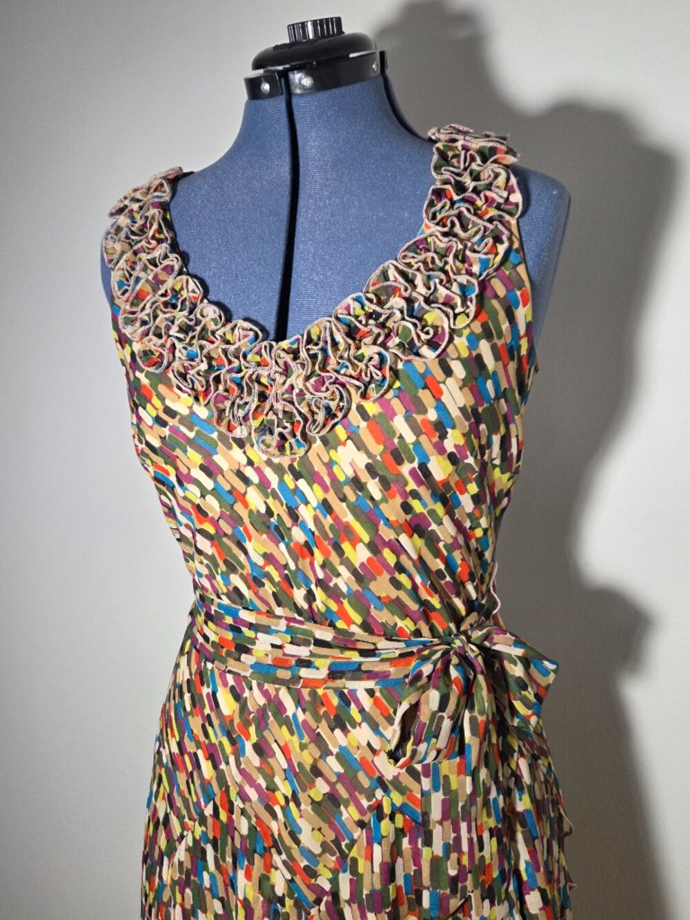 Signature by Robbie Bee y2k Trumpet Flounce Dress - Picture 4 of 9